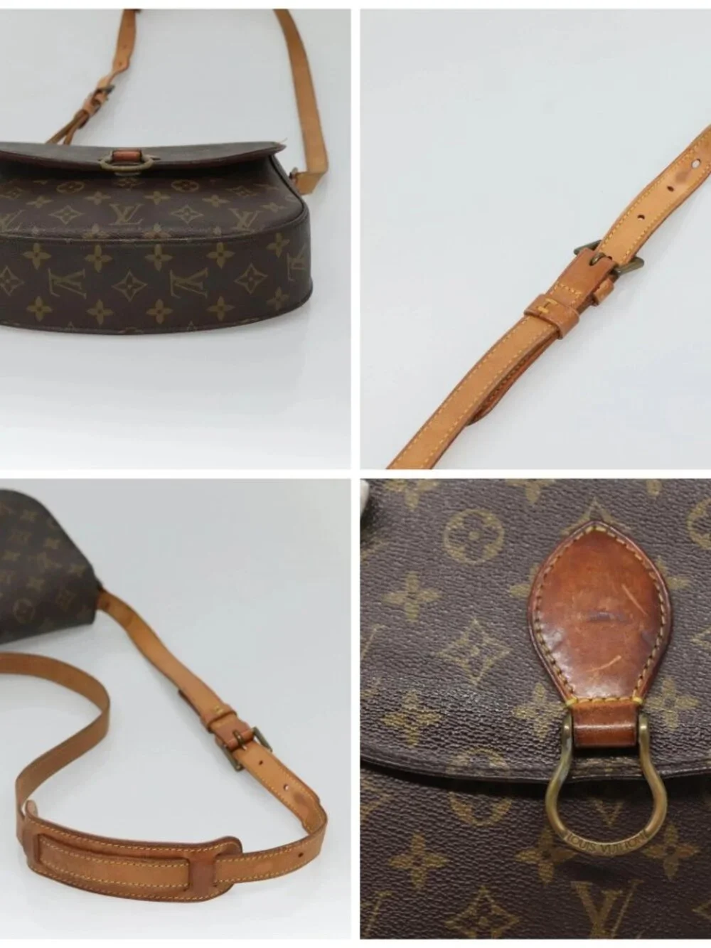 LOUIS VUITTON Monogram Saint Cloud GM Shoulder Bag - Picture 16 of 16